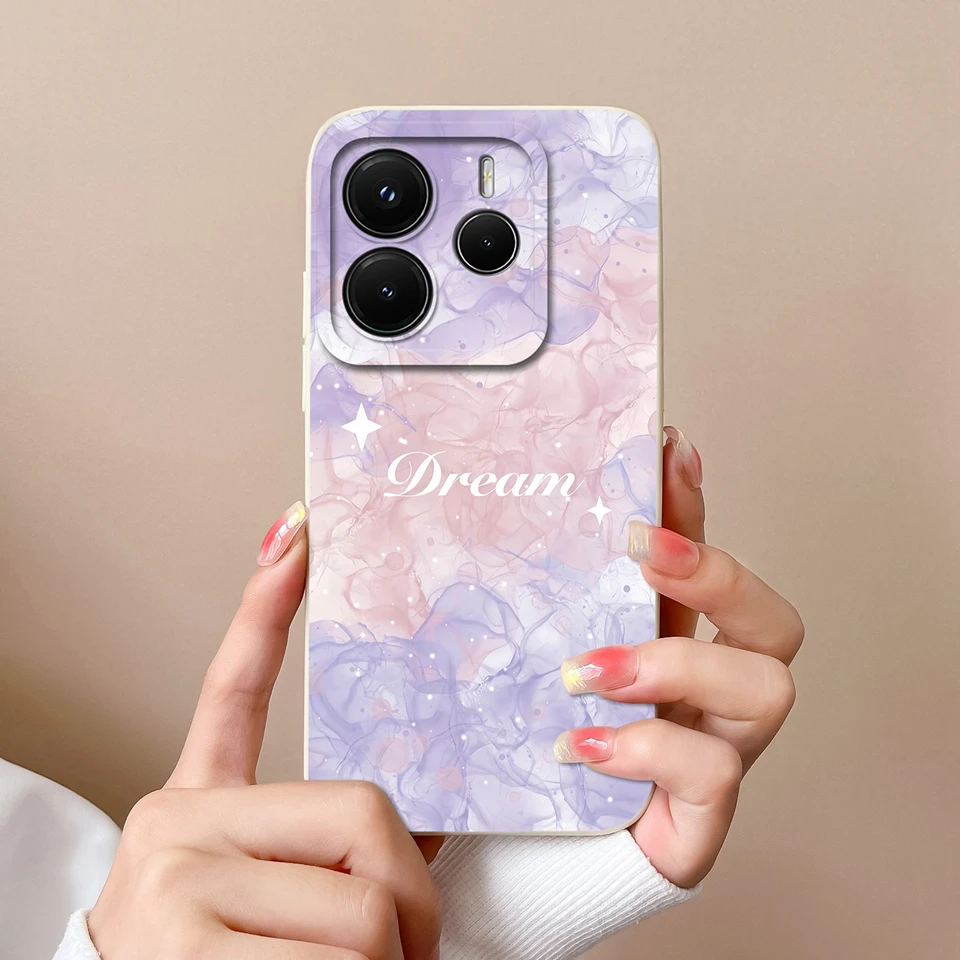 Beautiful Flower Star Shockproof Non-Slip Phone Case