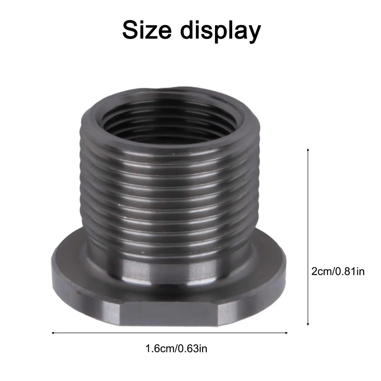 

Brand New Durable High Quality Industrial Commercial Supplies Adapter Connector Thread Adapter 0.870 X 0.850\\\"