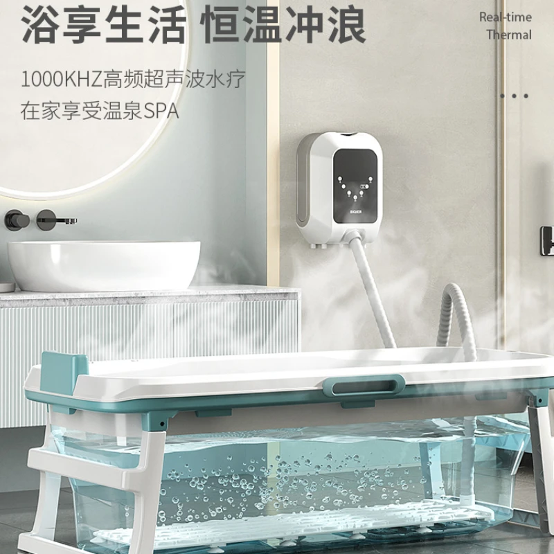 

Household Spa Folding Bath Barrel Adult Heating Constant Temperature Bathtub Sweat Steaming Whole Body Bath Bucket Basin