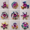 1 Pieces Alloy Finger Spinner Colorful Gyroscope Adult Office Decompression Toys 1
