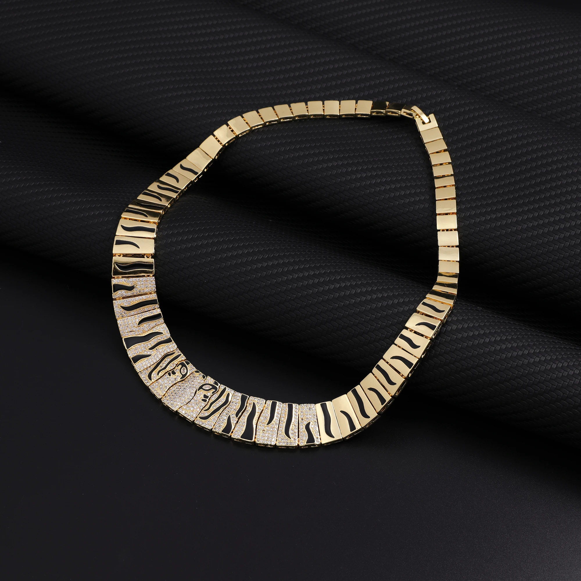 JRH مجوهرات امرأة الذهب مطلي 4 قطعة مجموعة مجوهرات...