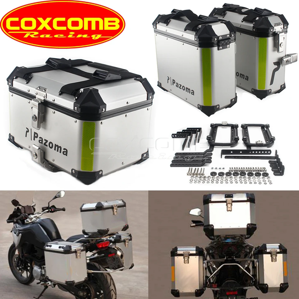 Buy 40l C3 Chengwei Aluminum Motorcycle Top Case Top Box With Quick-release  Structure from Jiangmen CW Motorcycle Supplies Co., Ltd., China