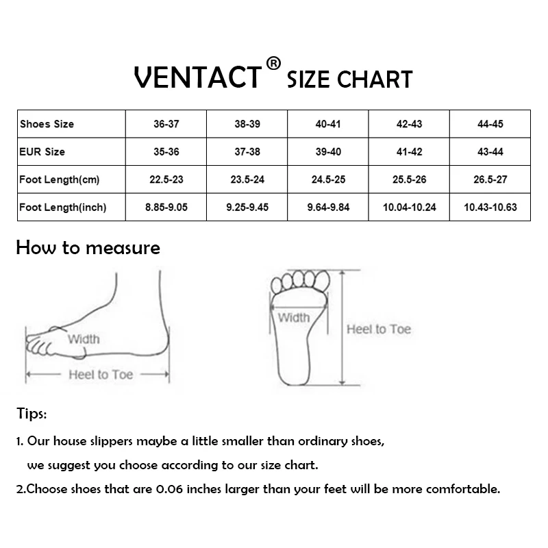 VENTACT New Bath Slippers Unisex Outdoor Shoes Waterproof Women And Men Indoor Heel Wrap Cozy Home Thick Bottom Shoes