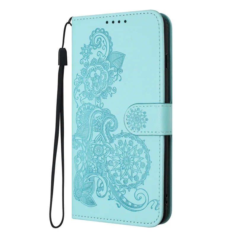 Sunflower Leather Flip Phone Case - Stylish & Fashionable Cover