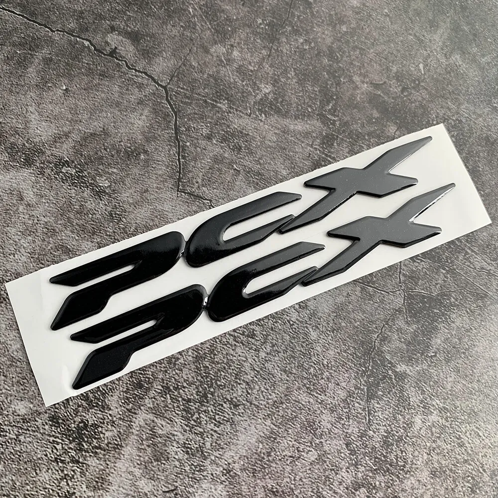 Adesivi Serbatoio Per Honda PCX 125/150 2017-2019 – Decalcomanie In Resina, Colore Grigio Scuro