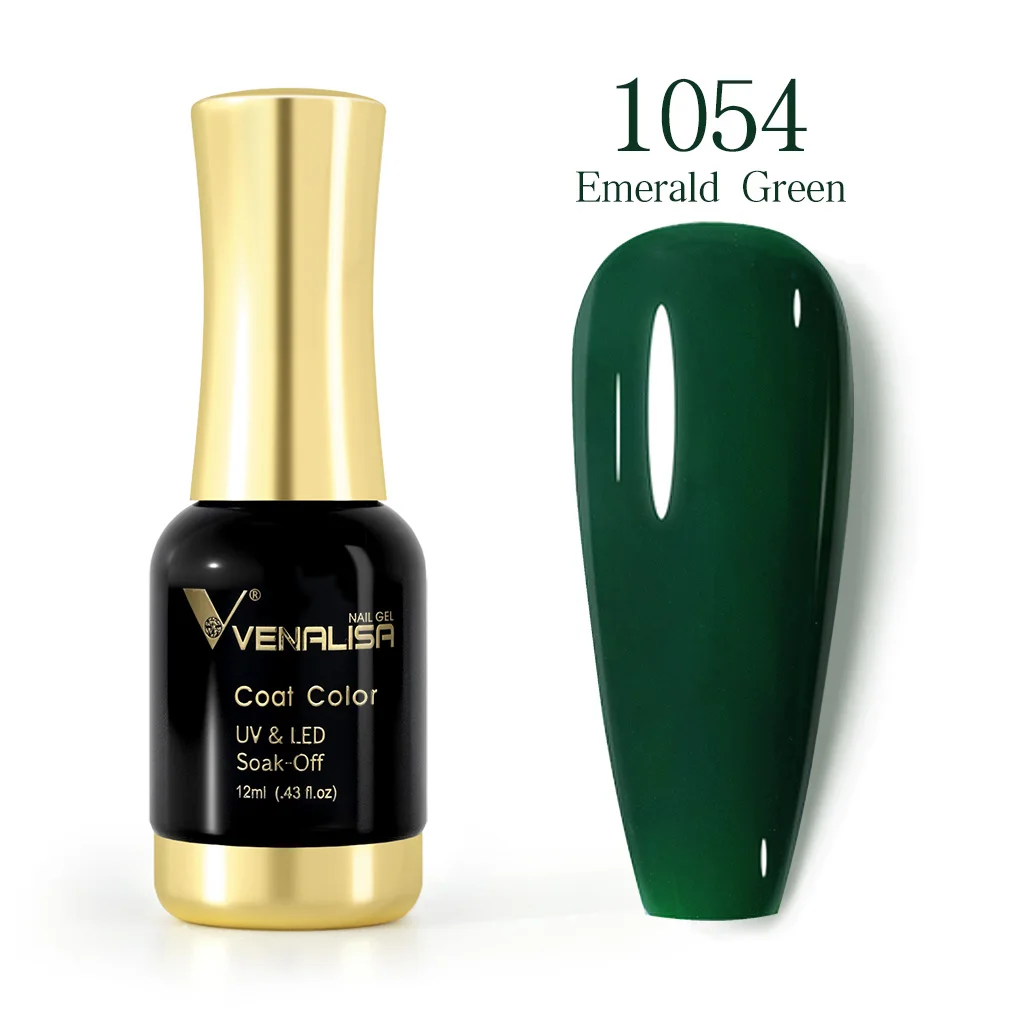Venalisa Platinum Gel Polish - Tempered Top Coat UV LED Nail Lacquer