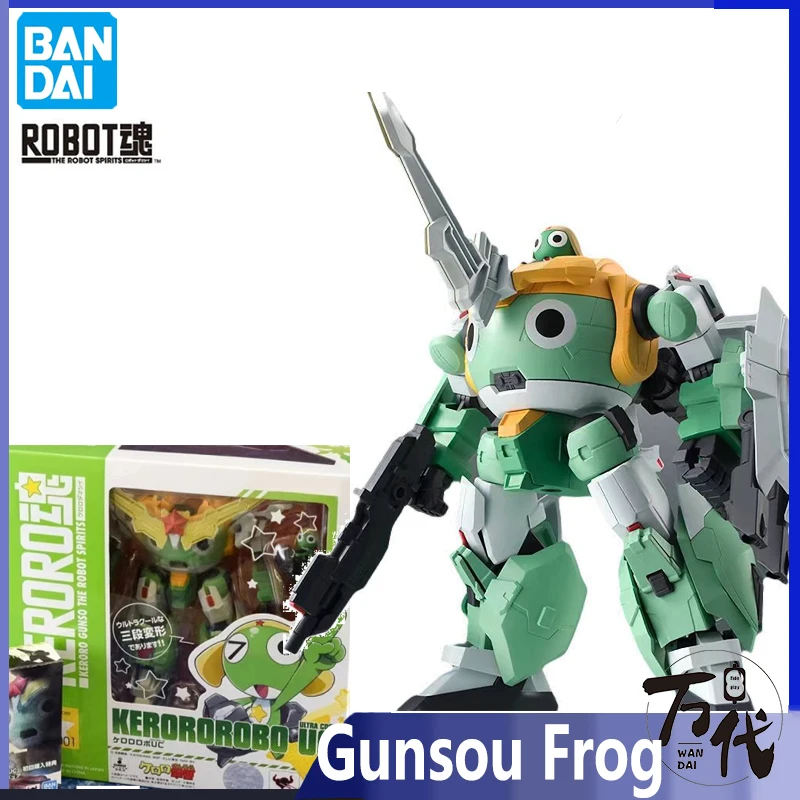 

Original KERORO Soul Keror Gunsou Frog Army Cao Unicorn Robot First Return Special Action Figure Anime Figure Model Toys 17cm