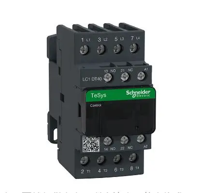

LC1DT40B7C LC1-DT40B7C LC1DT40B7 контактор, TeSys Deca, 4P(4 NO), AC-1, 0 до 440 В, 40A, 24VAC 50/60 Гц катушка