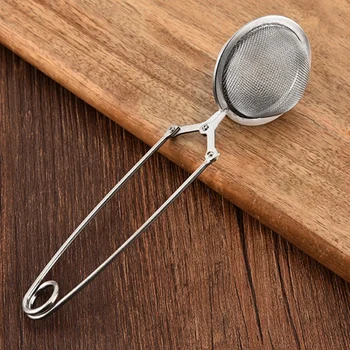Tea Strainer Stainless Steel Tea Infuser Mesh Tea Ball Infuser Filter Reusable Loose Leaf Strainer Bag Brew Herb Tea Accessories 7