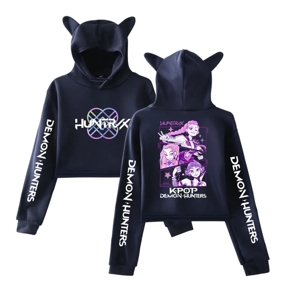 Generisch KPop Huntrix Sweat à Capuche Kpop Pour Garçons Et