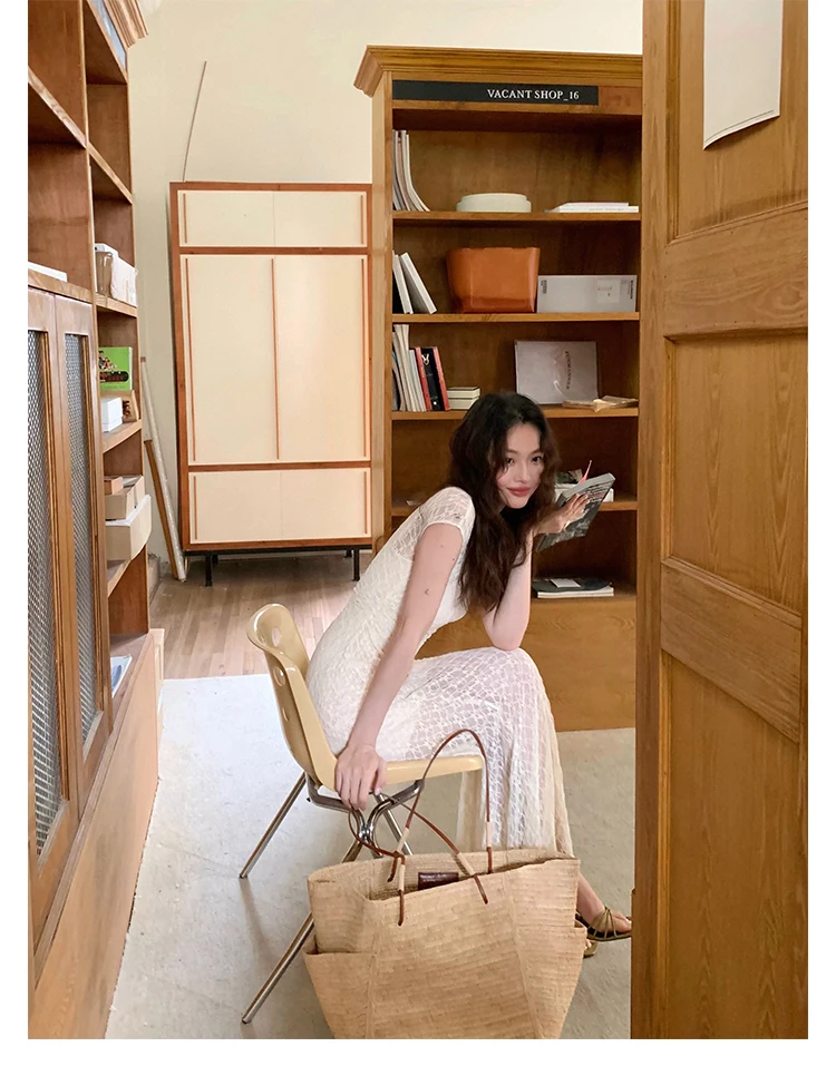 Elegant Mesh Two Piece Dress Set Slim Midi Dresses for Women Frence Retro Lace Y2K Bodycon Birthday Party Dress Prom Vestidos