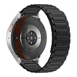 Universele Magnetische Siliconen Horlogeband, Zachte Band voor Smartwatches, 20mm & 22mm