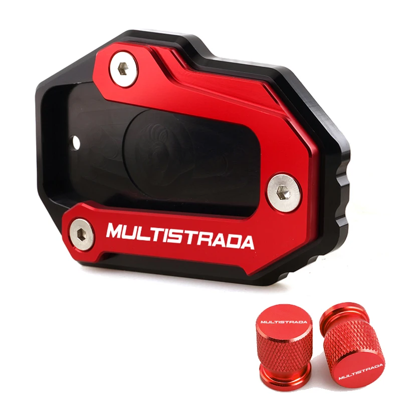 Nuovo Poggiapiede Laterale con Estensione per Ducati Multistrada 950 1100 1200 1200S/GT 1260 S V4S V4 V2 V2S - immagine 4