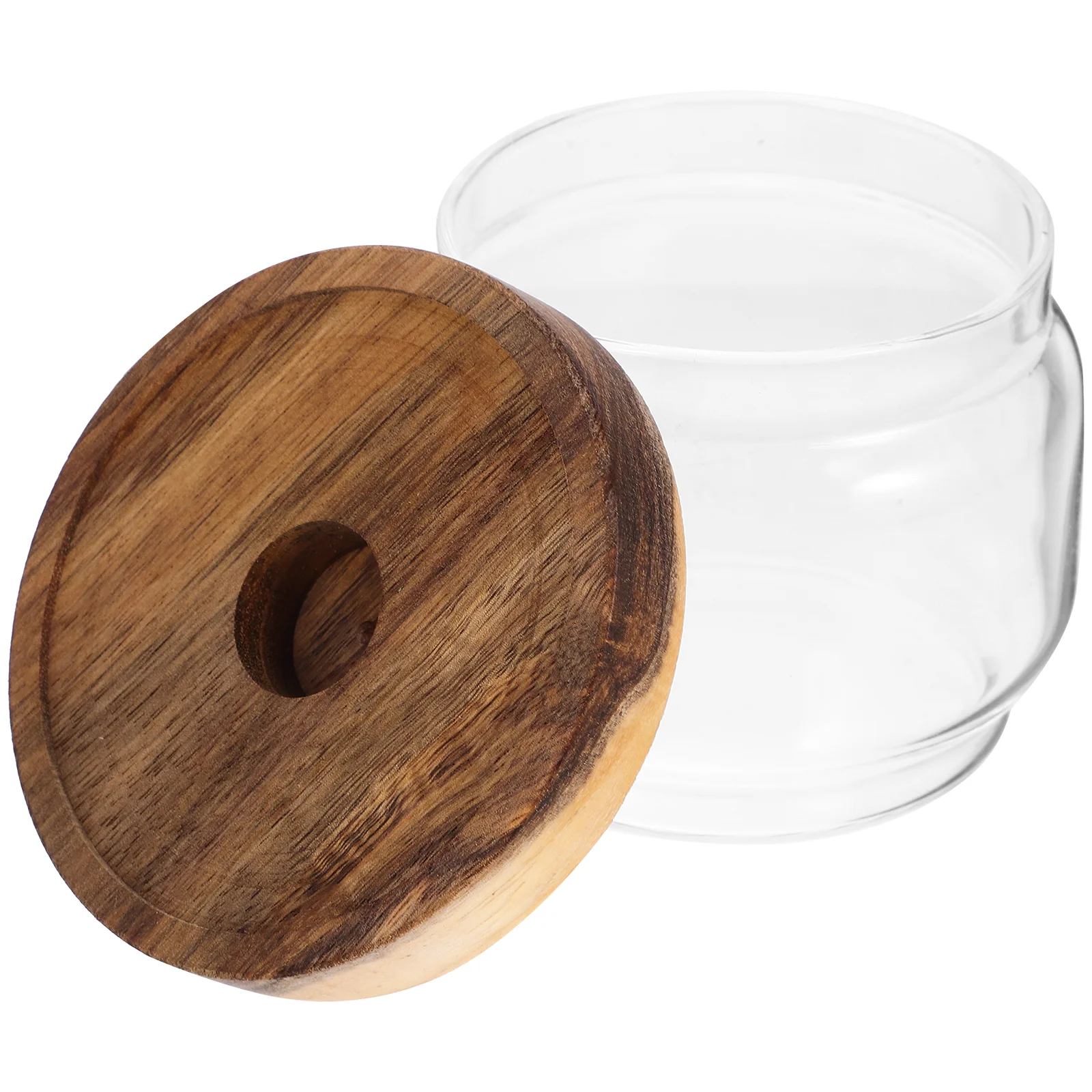 

Glass Storage Jars Clear Glass Storage Tank Kitchen Pantry Organization for Tea Coffee Candy Cookie