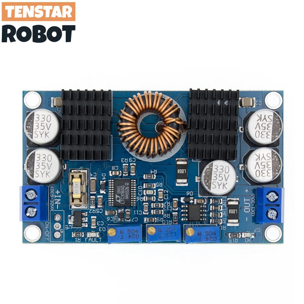 LTC3780 DC-DC 5-32V a 1V-30V 10A Cc/cv Convertidor de