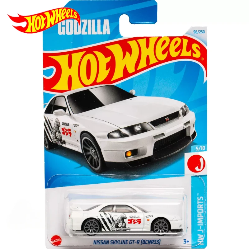 

2024 Original Hot Wheels Car Nissan Skyline GT-R(BCNR33) Toys for Boys 1/64 Diecast Alloy Model Vehicle Collection Birthday Gift