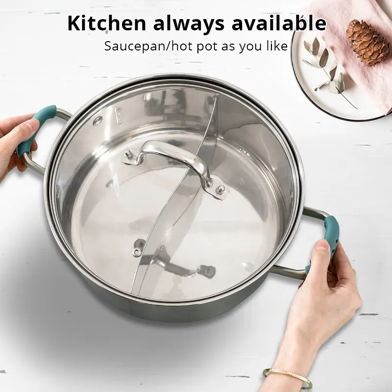 Silicone Hot Handle Holde Non Slip Rubber Pot Holders Pan Ear Clip Cast Iron Handles Grip Cover Heat Resistant Potholde silicone pan handle cover