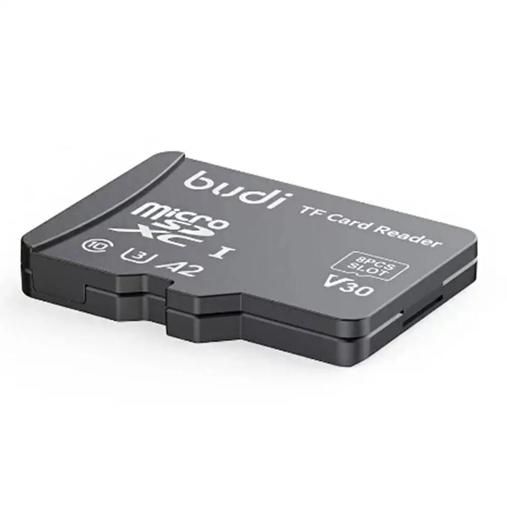 TF Card Reader 8 Cards Slots Multifunctional