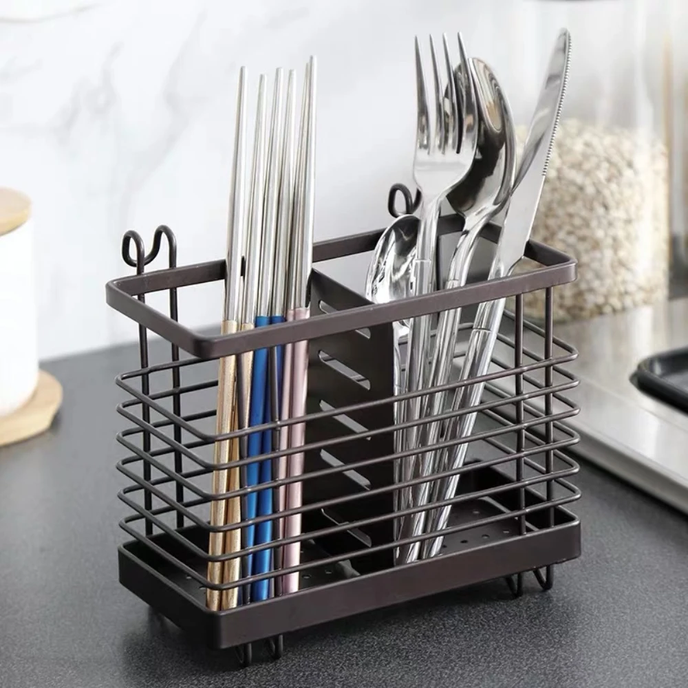 Chopstick Dishwasher Basket Utensil Drying Rack Chopstick Holder For Cutlery Cutlery Drainer Basket For Kitchen Sink Dishwasher