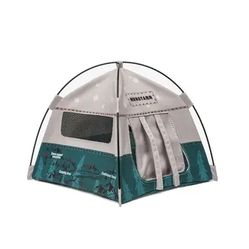 1:12 Scale Camping Tent Model Oxford Cloth Miniature Simulated Outdoor Tent Ob11 Doll Decoration Doll Small Tent Photo Props