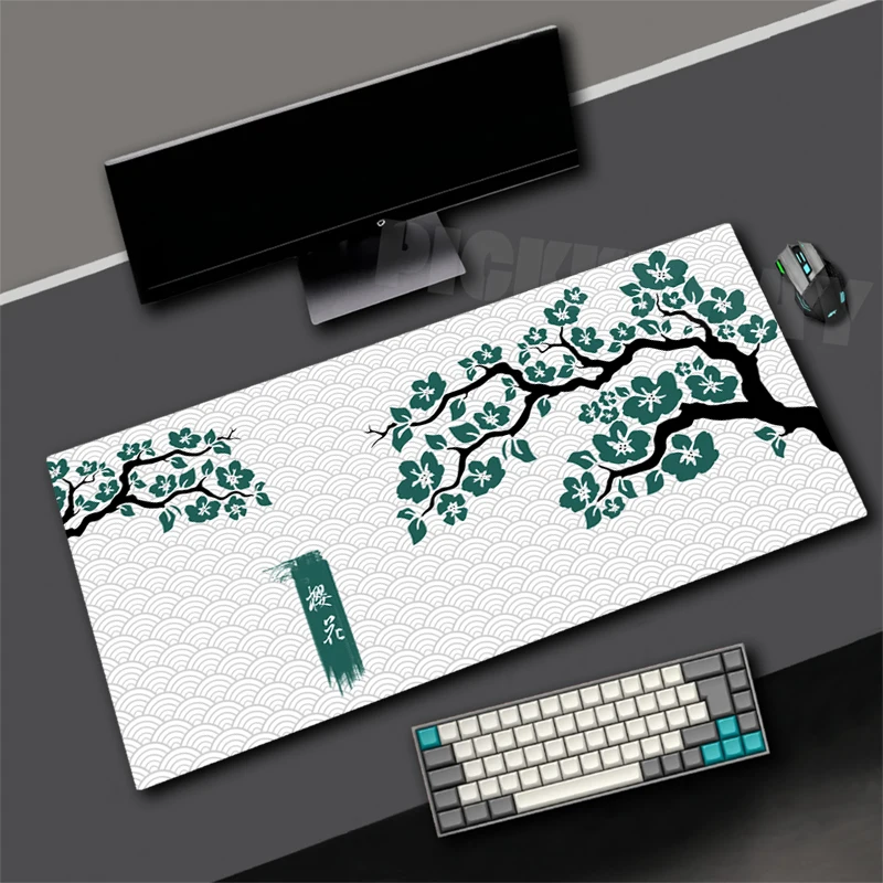 thumbnail image 1 of Alfombrilla de ratón Sakura, alfombrilla grande para ratón, alfombrilla para juegos, alfombrillas de tamaño grande de 900x400mm, alfombrillas para ordenador, alfombrilla para jugador, alfombra de goma, 1 of 4