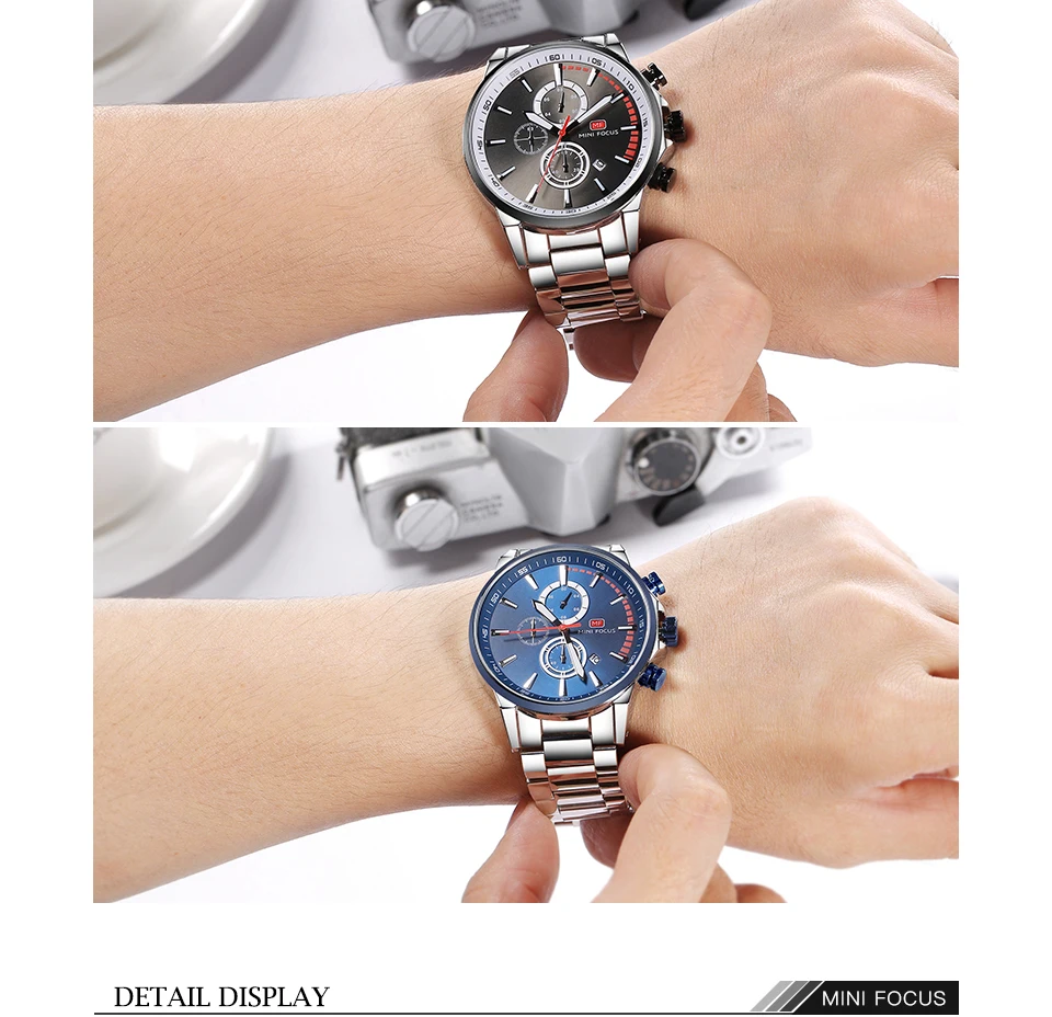 Montre à quartz MINI FOCUS pour homme étanche_voghion.com