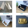 1Piece 304 Stainless Steel Rectanglar Side Mount Trash Chute With Hinged Inward Flip Panel Lid for Kitchen Bath Commerical 2