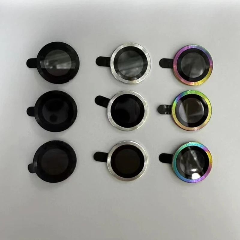 Aluminum Alloy Glass Camera Protector Sticker