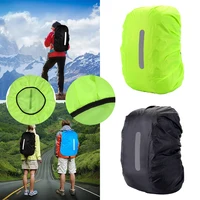 Reflective Waterproof Backpack Rain Cover Outdoor Sport Night Cycling Safety Light Rain Cover Case Bag Camping Hiking 10-70L 1