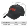 AC Heavy Metal Rock Music Band Baseball Cap DC Vintage Women Men Trucker Hat Sunscreen Tennis Skate Baseball Caps Gift 5