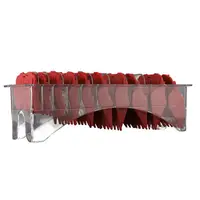 10PCS Hair Combs Guide Plastic Hairs Trimmer Limit Comb Attachments Cutting Tool 2