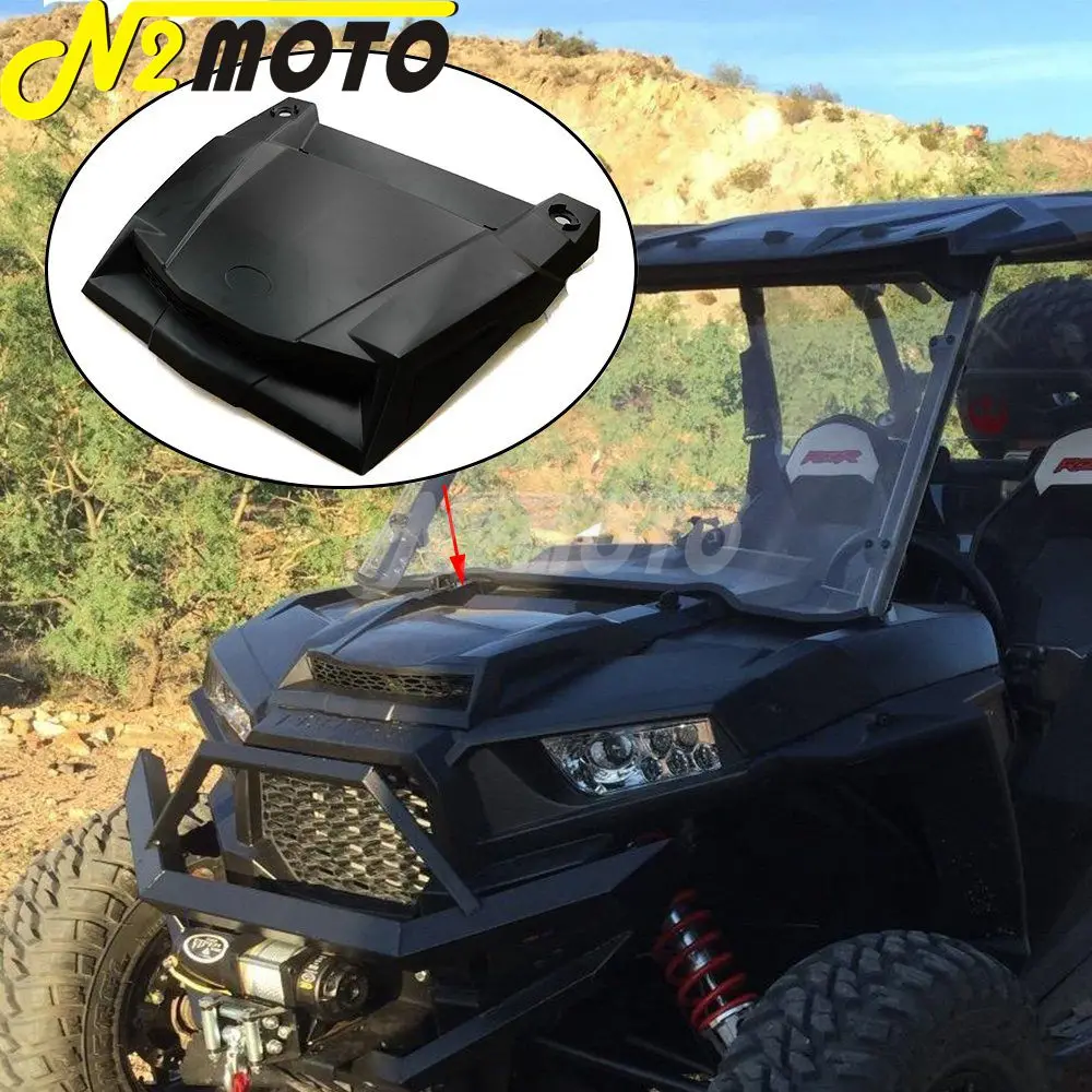 Black UTV Turbo Hood Scoop Air intake for Polaris 900 RZR XP 1000 RZR