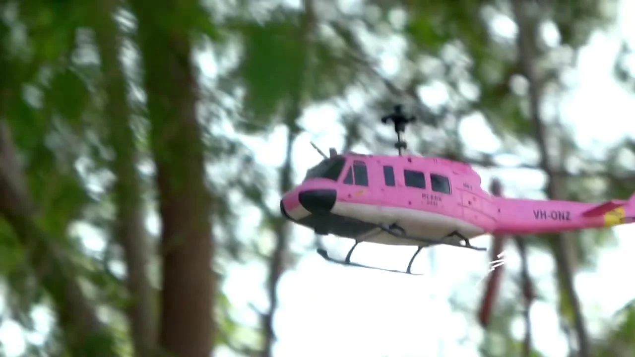 Hélicoptère RC Joytopiaminds UH-1 Huey 1/48 – Vol Inversé 3D, Stabilisation Gyroscopique, 6 Canaux – Prêt à Décoller !