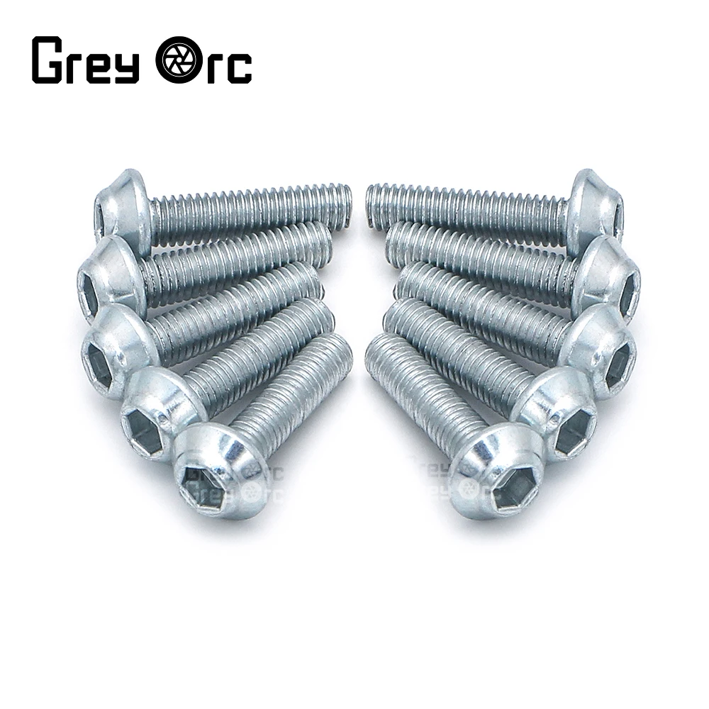 アレン 10点セット アレンボルトねじ,六角形,ステンレス鋼,10個,カワサキ忍者300, 400