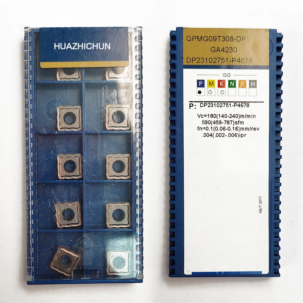 

Твердосплавные вставки HUAZHICHUN QPMG09T308-DPGA4230