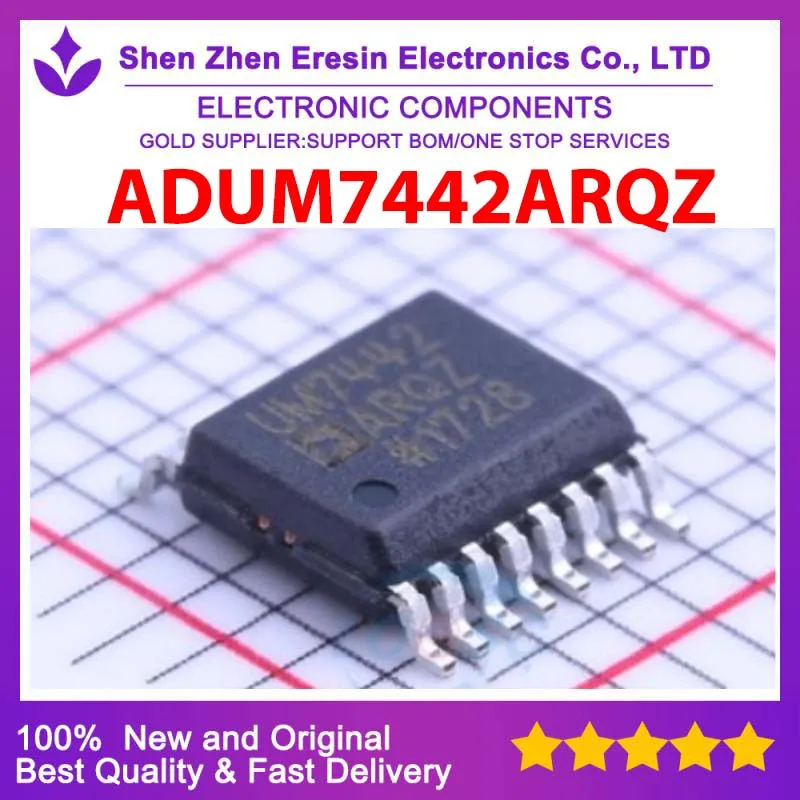 

Free shipping 5PCS/LOT ADUM7442ARQZ QSOP16 New and original