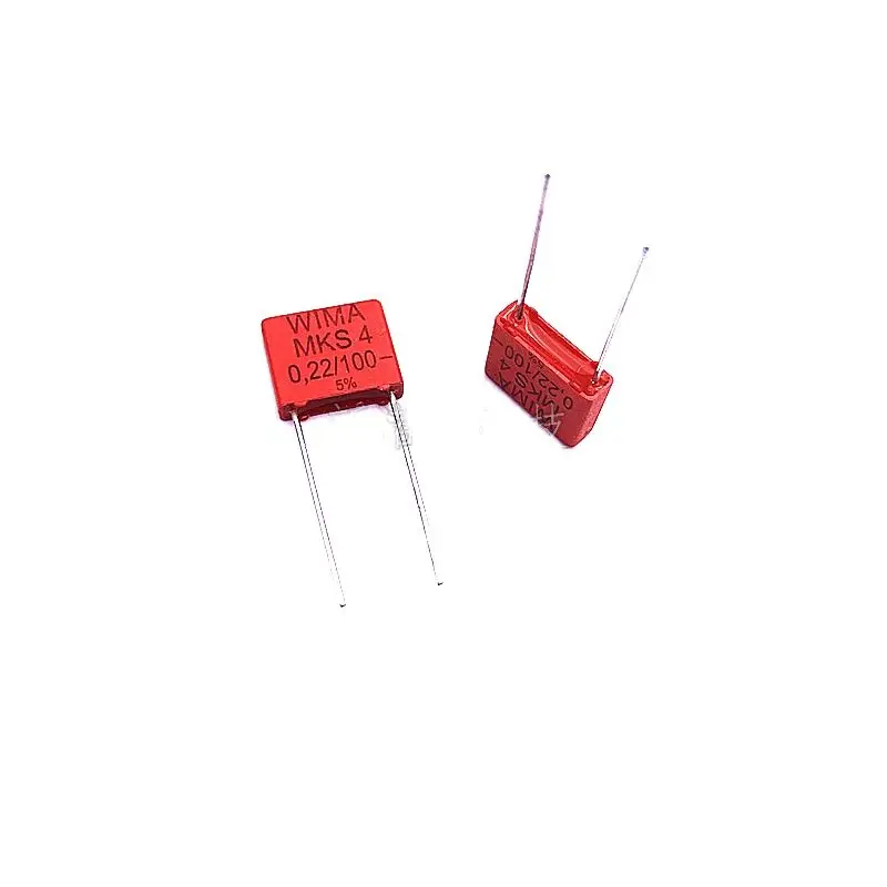 

10PCS/German Weimar Capacitor WIMA 224 100V 0.22UF 100V 220nF MKS4 Pin Distance 7.5mm