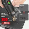 Cordless Plastic Welder 200W Car Bumper Repair Welding Machine 5000mAh Battery Hot Stapler USB Rechargeable Plastic Welder Gun 4