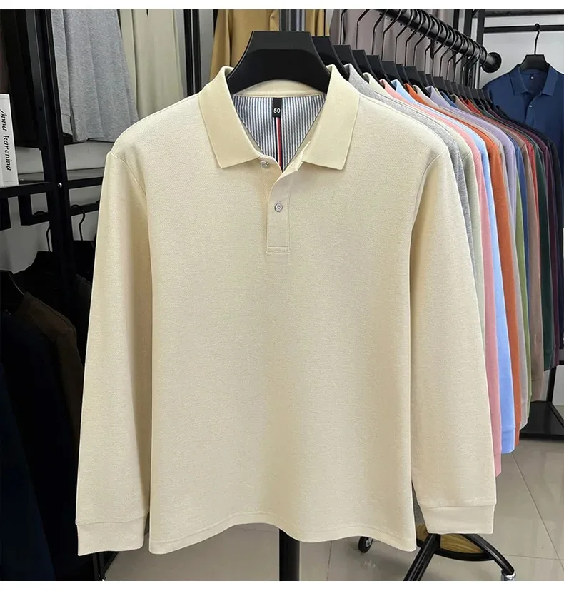Men’s basic cotton polo shirt for casual wear