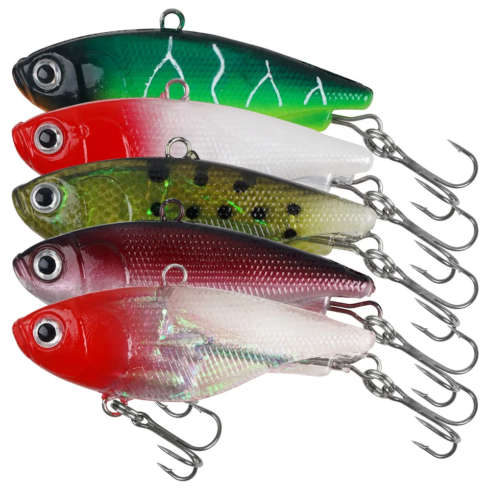 5 Stück Weiche Wobbler-Angelköder, vorgefertigte Jigköpfe, weiche Kunststoff-Walleye-Angelköder, Swimbaits für Barsch, Walleye und Forellen.