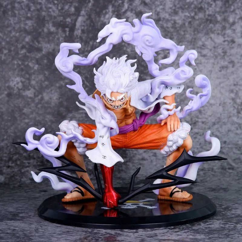 

19 см одна фигурка Ника обезьянка D. Luffy Squat Gear 5 GK MegaHouse японское аниме ПВХ экшн-фигурка игрушка Коллекционная модель Кукла