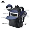 BISON DENIM New Genuine Leather Men Backpack Laptop School Backpack Bag 2024 Fashion Waterproof Travel Bag Casual Book Bag 3
