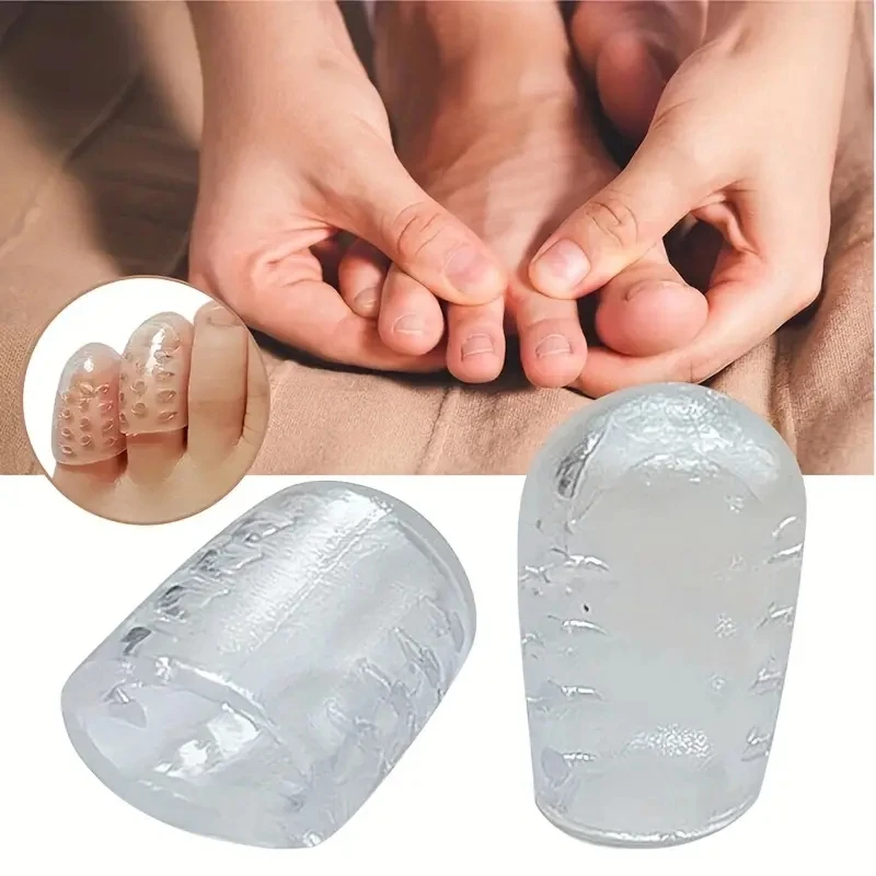 Description Picture 5 of item10PCs/30PCs Toe Anti-Wear Protective Cover Silicone Toe Sleeve