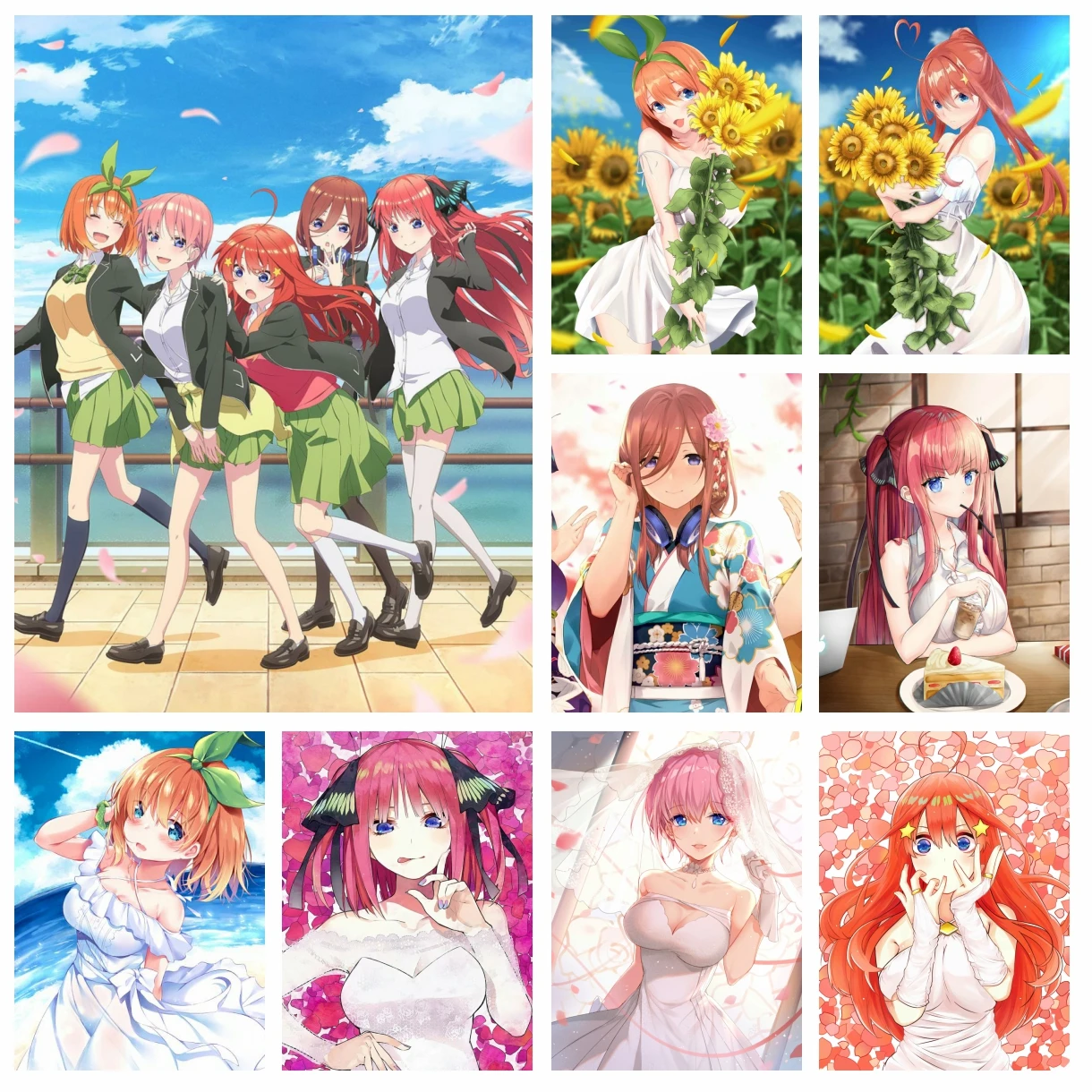 

Алмазная вышивка «сделай сам», Набор для вышивки крестиком из мультфильмов аниме, мозаика, украшение для спальни