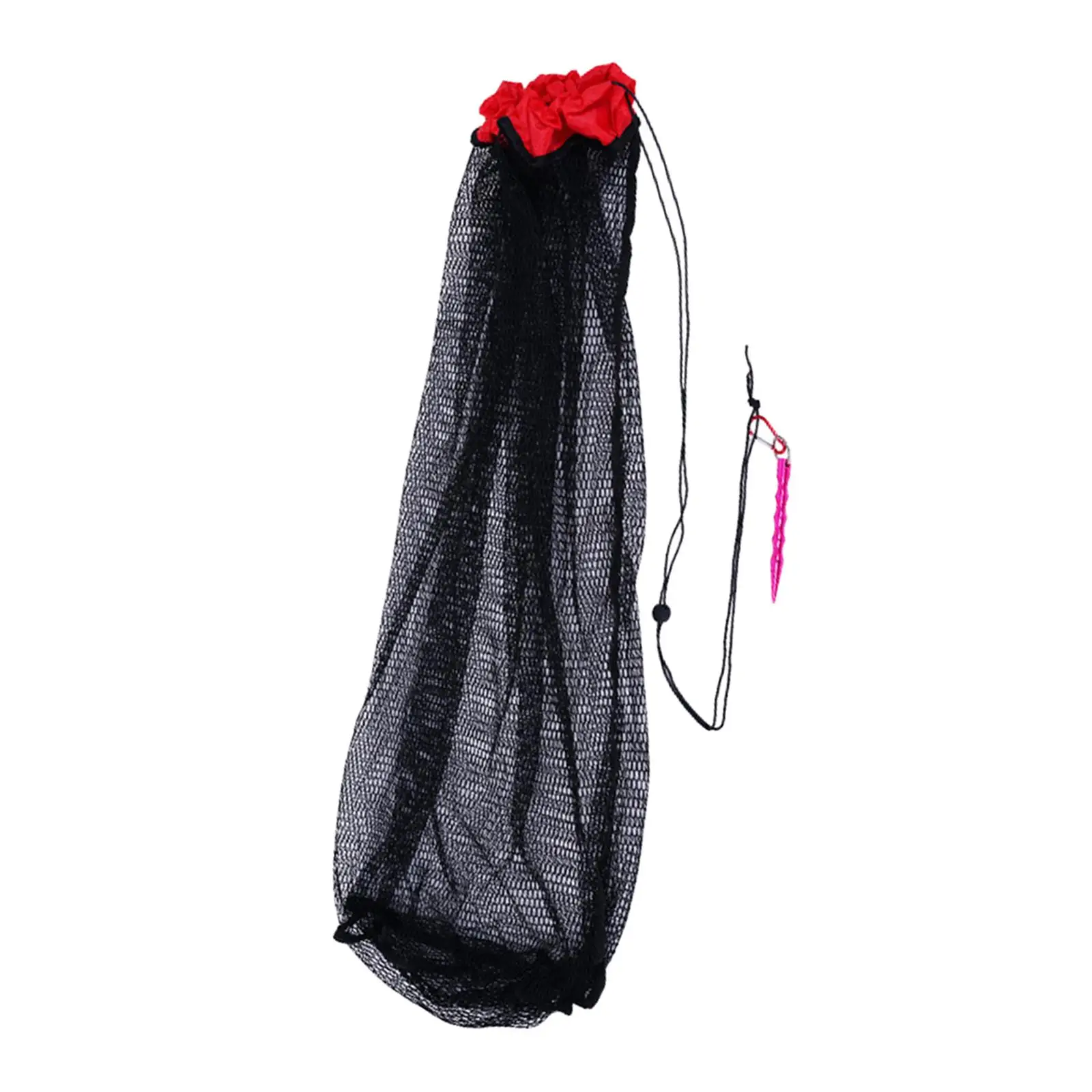 Fishing Net Bag Fishing Tool Fishing Fish Basket Drawstring Mesh Bait Bag