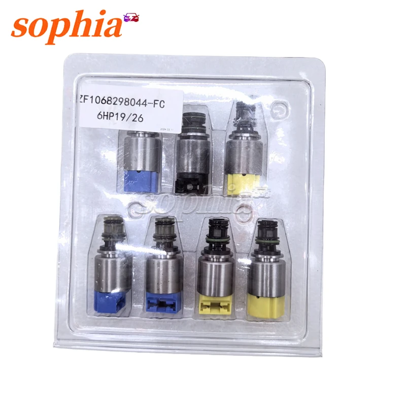 

Оригинальная коробка передач ZF6HP19 6HP19 комплект соленоида 1068298044 для автомобильных аксессуаров BWM