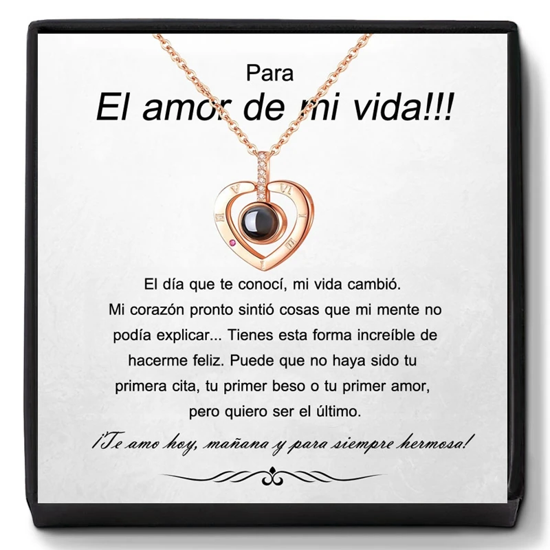 Pendant Necklaces Jewelry Soulmate Wife Women Necklace 100 Love Fashion Heart Aliexpress
