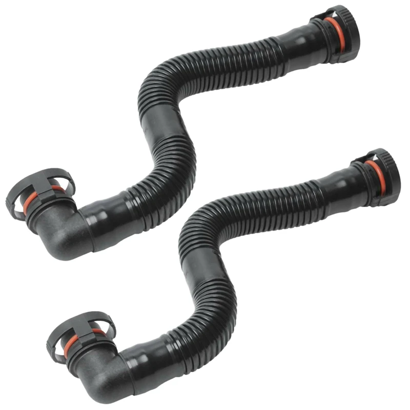 

2X For-Porsche Cayenne 955 4.5L 2003-2006 Engine Crankcase Breather Hose 94810721702