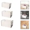 Folding Laundry Basket Utility Storage Basket for Apartment Craft Room Hotel 4