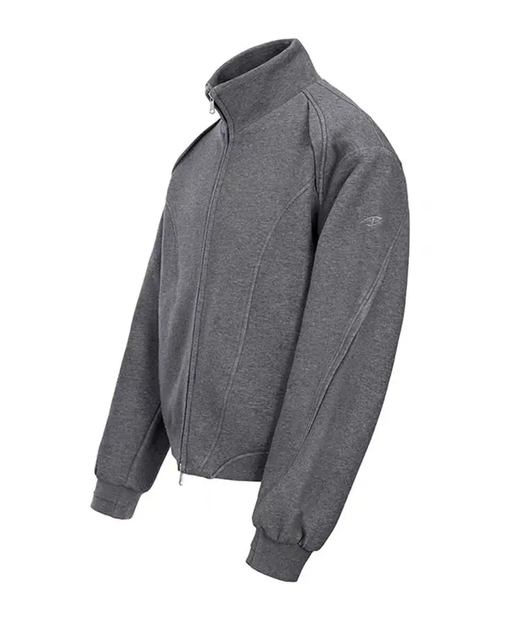 C  25ss Commuter space cotton jacket curved separation line design casual minimalist cleanfit